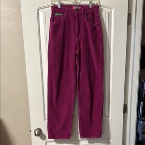 Empyre Magenta Corduroy Pants